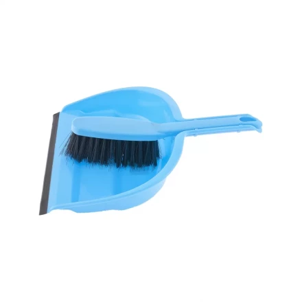 Набор совок с кромкой 313х221 мм и щетка-сметка 305 мм голубой ТМ Elfe 93310 купить в Ноябрьске