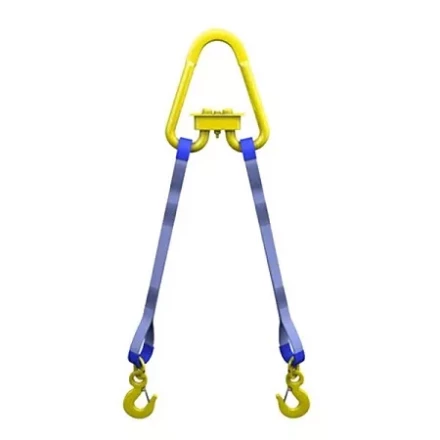 Строп текстильный двухветвевой 2СТ 6.3 т L=4.5 м SF6 125 мм Звено РТ-3 купить в Ноябрьске