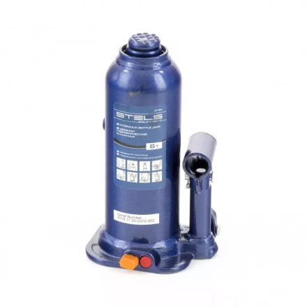 Домкрат гидравлический бутылочный 6 т h подъема 207-404 мм Stels 51164 купить в Ноябрьске