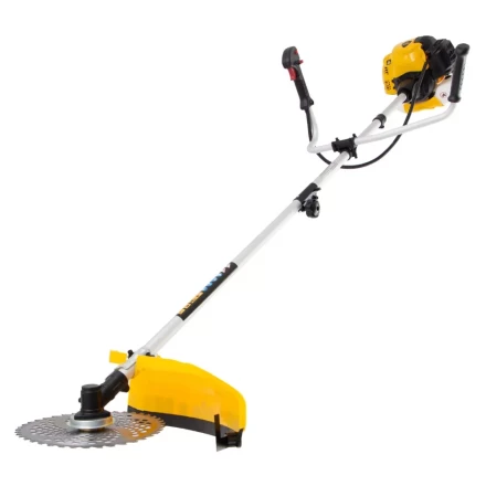 Триммер бензиновый DTL-33S, 33 см3, разъемная штанга, состоит из 2 частей Denzel 96262 купить в Ноябрьске