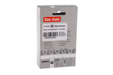 Цепь пильная HAMMER 3/8&#039;&#039;-1.1мм-46 купить в Ноябрьске