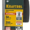 Струбцина, KRAFTOOL 32011-050-200, тип "F", DIN 5117, двухкомпонентная ручка, 50х200мм 32011-050-200 купить в Ноябрьске