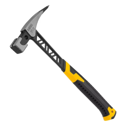 Молоток кровельщика 600 г, цельнокованый, боек с магнитом, двухкомп. обрезин. рук-ка Denzel 10623 купить в Ноябрьске