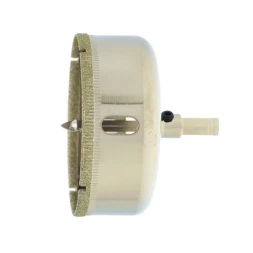 Сверло по керамической плитке и стеклу Сибртех, 70 х 55 мм, шестигранный хвостовик, с центрующим сверлом 72727