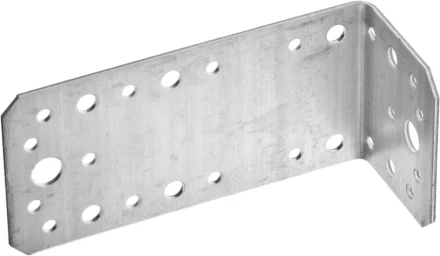 Крепежный уголок ЗУБР &quot;МАСТЕР&quot; асимметричный, 65х50х130мм, 20шт 310155-65 купить в Ноябрьске