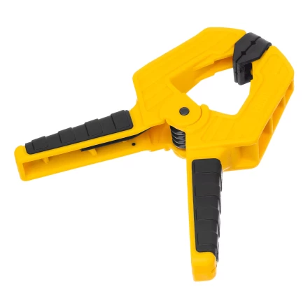 Струбцина клещеобразная Denzel, усиленная 50 х 35 мм, двухкомпонентные рукоятки, 20795 купить в Ноябрьске