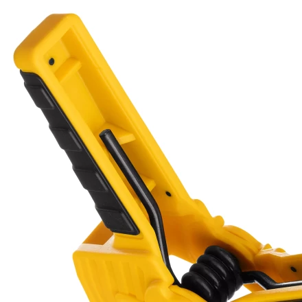 Струбцина клещеобразная Denzel, усиленная 50 х 35 мм, двухкомпонентные рукоятки, 20795 купить в Ноябрьске