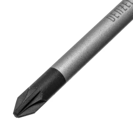 Отвертка, PZ2x100 мм, S2, 3к рукоятка Denzel 122077 купить в Ноябрьске