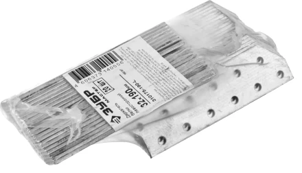 Держатель балки ЗУБР &quot;МАСТЕР&quot; левосторонний, 32х190мм, 20шт 310175-190-L купить в Ноябрьске