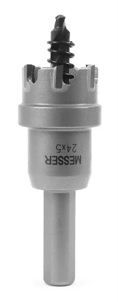 ТСТ коронка MESSER 24X5 с центрирующим сверлом и толкающей пружиной купить в Ноябрьске