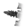 ТСТ коронка MESSER 24X5 с центрирующим сверлом и толкающей пружиной купить в Ноябрьске