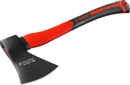 Топор ЗУБР &quot;МАСТЕР&quot; кованый с двухкомпонентной стеклопластиковой рукояткой, 1,0кг 2061-10 купить в Ноябрьске