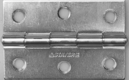 Петля дверная STAYER &quot;MASTER&quot; универсальная, цвет белый цинк, 75мм 37611-75-1 купить в Ноябрьске