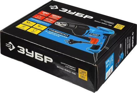 Шуруповерт сетевой ЗСШ-550-45 серия ПРОФЕССИОНАЛ купить в Ноябрьске