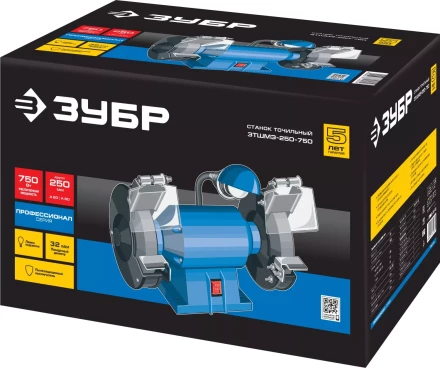 Точило с фонарем ЗТШМЭ-250-750 серия ПРОФЕССИОНАЛ купить в Ноябрьске