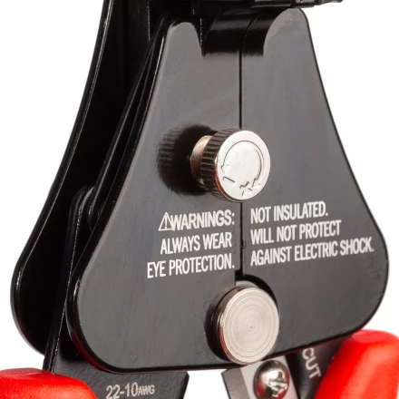 Полуавтоматический стриппер КВТ WS-03 для снятия изоляции с проводов 0.5–6.0 мм с функцией опрессовки и модулем резки CutPro (101542) купить в Ноябрьске