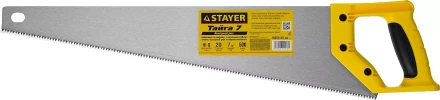 Ножовка универсальная (пила) &quot;Тайга-7&quot;, 500мм,7TPI, закаленный зуб, рез вдоль и поперек волокон, для средн заготовок, фанеры, ДСП,МДФ, STAYER 15050-50_z02 купить в Ноябрьске