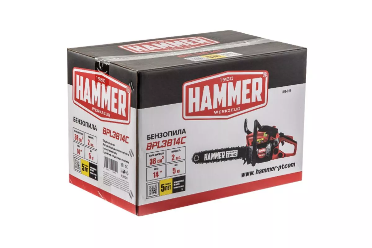Бензопила HAMMER BPL3814C купить в Ноябрьске