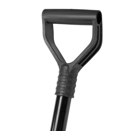 Лопата для уборки снега пластиковая, 450х325х1370 мм, стальной черенок, Palisad 61660 купить в Ноябрьске