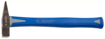 Молоток ЗУБР &quot;ЭКСПЕРТ&quot; слесарный, кованый, фиберглассовая, полностью обрезиненная рукоятка, 100г 20035-01 купить в Ноябрьске