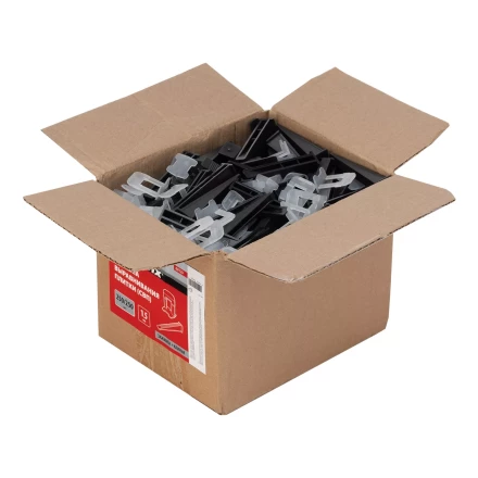 Комплект зажим + клин для системы выравнивания плитки СВП Ворота, 250/250 шт. в коробе Matrix 88120 купить в Ноябрьске