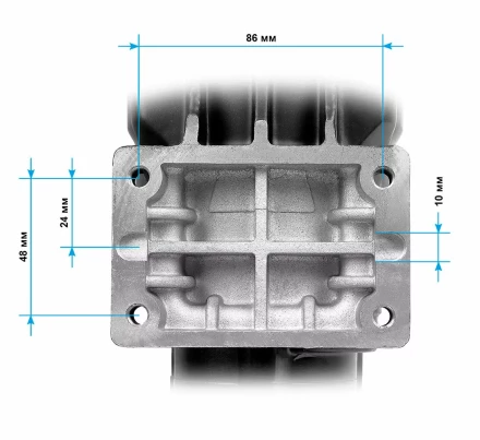 Двигатель алмазного бурения MESSER DM180-1  230мм, 3,2 кВт, 900 об/мин, с PRCD купить в Ноябрьске