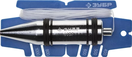 Отвес ЗУБР &quot;ЭКСПЕРТ&quot; строительный со шнуром и безопасным наконечником, 250 г 06347-25_z01 купить в Ноябрьске