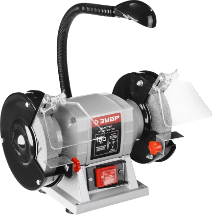 Станок точильный увеличенная мощность + лампа подсветки ЗТШМ-125-150 серия МАСТЕР купить в Ноябрьске