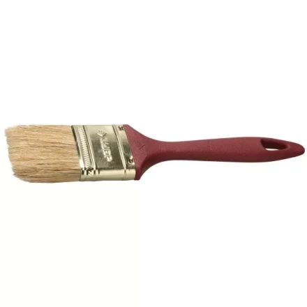 Кисть плоская ЗУБР &quot;УНИВЕРСАЛ-МАСТЕР&quot; &quot;КП-11&quot;, натуральная щетина, пластмассовая ручка, 50мм 4-01011-050 купить в Ноябрьске