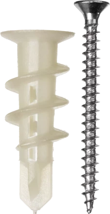 Дюбели ДРИВА для гипсокартона со сверлом пакет серия МАСТЕР купить в Ноябрьске