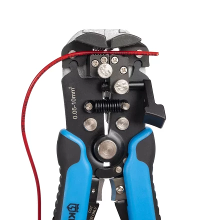 Автоматический многофункциональный стриппер КВТ WS-12 «Ягуар» для снятия изоляции с проводов 0.05–10 мм (69476) купить в Ноябрьске