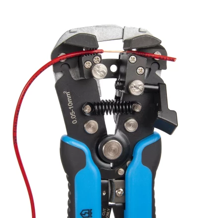 Автоматический многофункциональный стриппер КВТ WS-12 «Ягуар» для снятия изоляции с проводов 0.05–10 мм (69476) купить в Ноябрьске