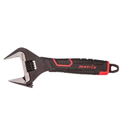 Ключ разводной Matrix тонкие губки фосфатированный двухкомпонентная рукоятка 200 мм 15577 купить в Ноябрьске