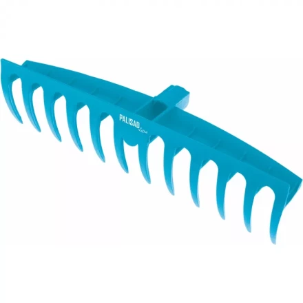 Грабли пластиковые 400 мм 12 плоских зубьев усиленные Palisad 61732 купить в Ноябрьске