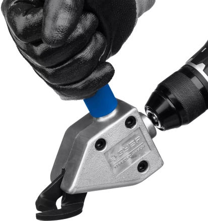 ЗУБР Турбо-Ножницы, насадка-ножницы для реза листового и гофрированного металла (23292) купить в Ноябрьске