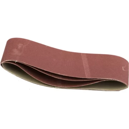 Лента STAYER &quot;MASTER&quot; шлифовальная универсальная бесконечная на тканевой основе, для ЛШМ, P180, 100х610мм, 3шт 35443-180 купить в Ноябрьске