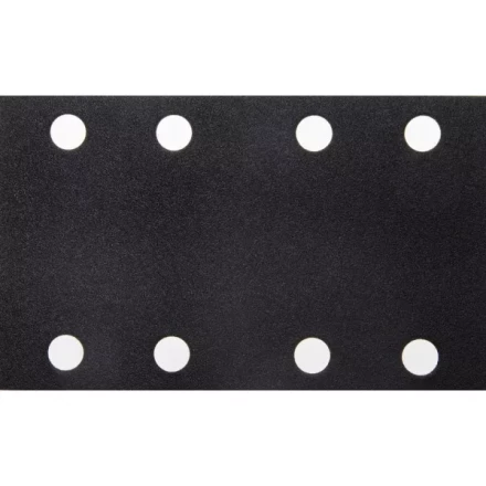 Лист шлиф. универс. URAGAN &quot;Оптимал. для тверд. пород дерева&quot; 8 отв. по линии, на липучке, для ПШМ, P120, 80х133мм, 50шт 907-22111-120-50 купить в Ноябрьске