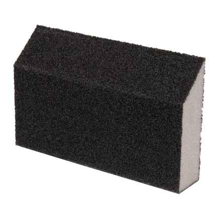 Губка для шлифования, 125 х 75 х 25 мм, трапеция, средняя жесткость, P 60 Сибртех 757287 купить в Ноябрьске