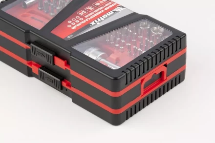 Набор универсальный с битами и торцевыми головками, 78 шт., CrV Matrix 11785 купить в Ноябрьске