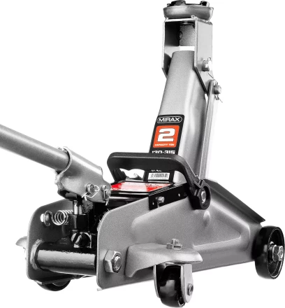 Домкрат гидравлический подкатной, 2т, 130-315мм, в кейсе, MIRAX 43252-2-K 43252-2-K купить в Ноябрьске