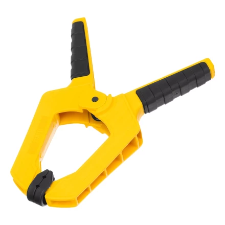 Струбцина клещеобразная Denzel, усиленная 100 х 80 мм, двухкомпонентные рукоятки, 20798 купить в Ноябрьске