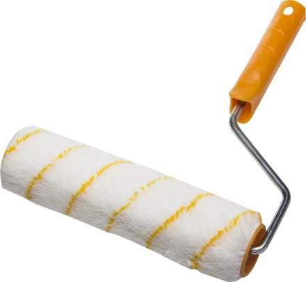 Валик GIRPAINT ПОЛИАКРИЛ малярный в сборе, ворс 12мм, бюгель 8мм, 48х240мм, STAYER Profi 0314-24_z01 купить в Ноябрьске