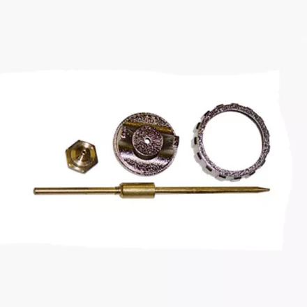 Ремкомплект для краскораспылителя 4 предмета : сопло 1,2 мм + игла + форсунка + зажим сопла  MATRIX 57380 купить в Ноябрьске