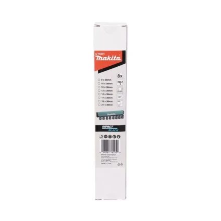 Набор ударных торцевых головок Makita 1/2, 8 шт Makita E-16601 купить в Ноябрьске