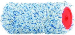 Валик сменный "МИКРОФИБРА" фас. 250 мм ворс 15 мм D 60 мм D 8 мм полиэст MATRIX 80707
