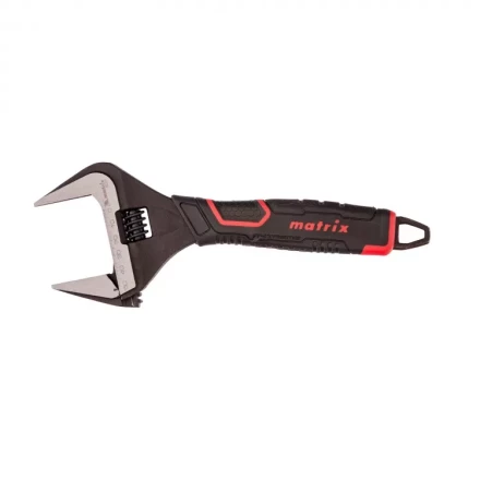 Ключ разводной Matrix тонкие губки фосфатированный двухкомпонентная рукоятка 250 мм 15578 купить в Ноябрьске