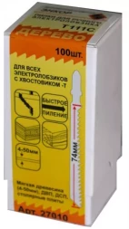 Пилка для электролобзика T111 C HCS 1шт/100 27010