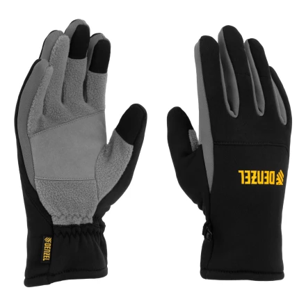 Перчатки универсальные, искусственный мех, работа с сенсорным экраном, размер 9// Denzel 68087 купить в Ноябрьске