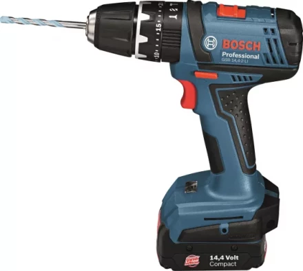 Аккумуляторная дрель BOSCH GSB 14,4-2 Li (0.601.9C7.001) купить в Ноябрьске