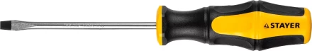 Отвертка STAYER &quot;MASTER&quot; &quot;HERCULES&quot;, Сr-V, противоскользящая рукоятка, SL5,0x100мм 25051-05-10_z02 купить в Ноябрьске